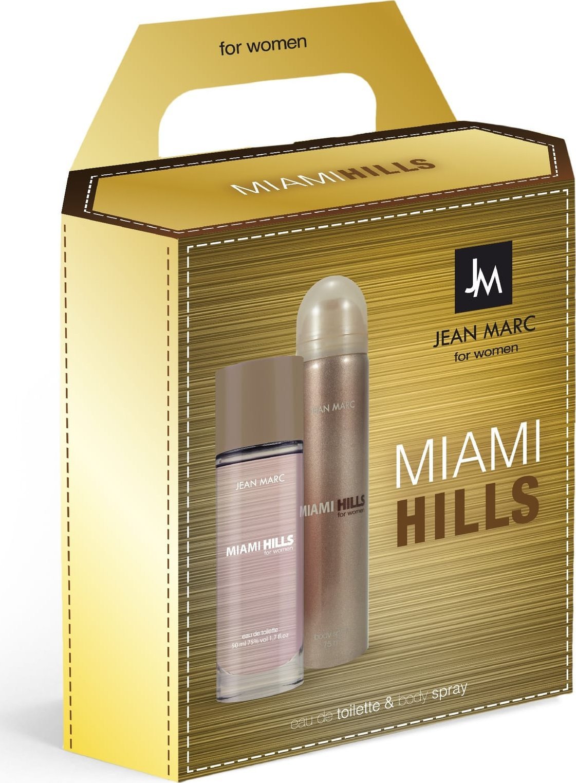 DRAMERS JEAN MARC Miami Hills Zestaw prezentowy damski - woda toaletowa 50 ml + dezodorant 75 ml