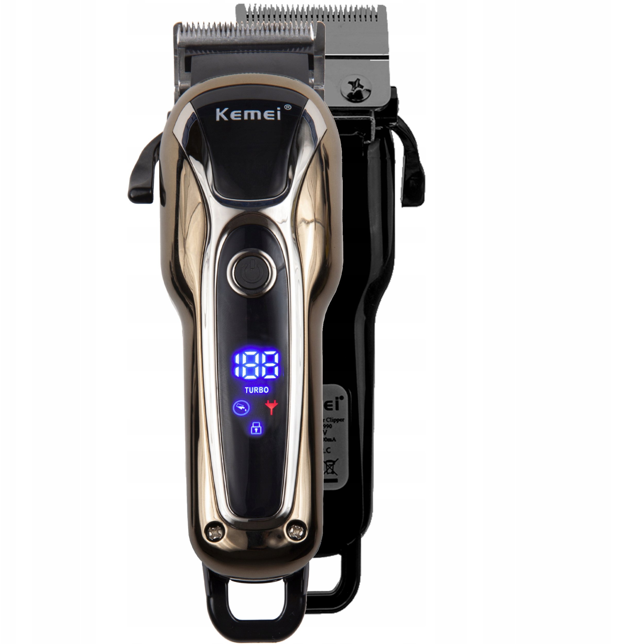 Profesjonalna Maszynka Trymer Do Strzyżenia Włosów I Brody Kemei Km-1990