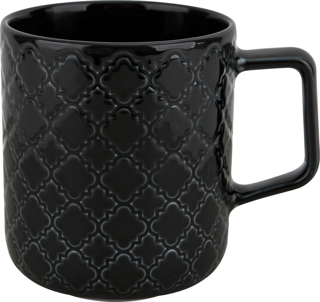 Lubiana Kubek 400 ml Marrakesz czarny
