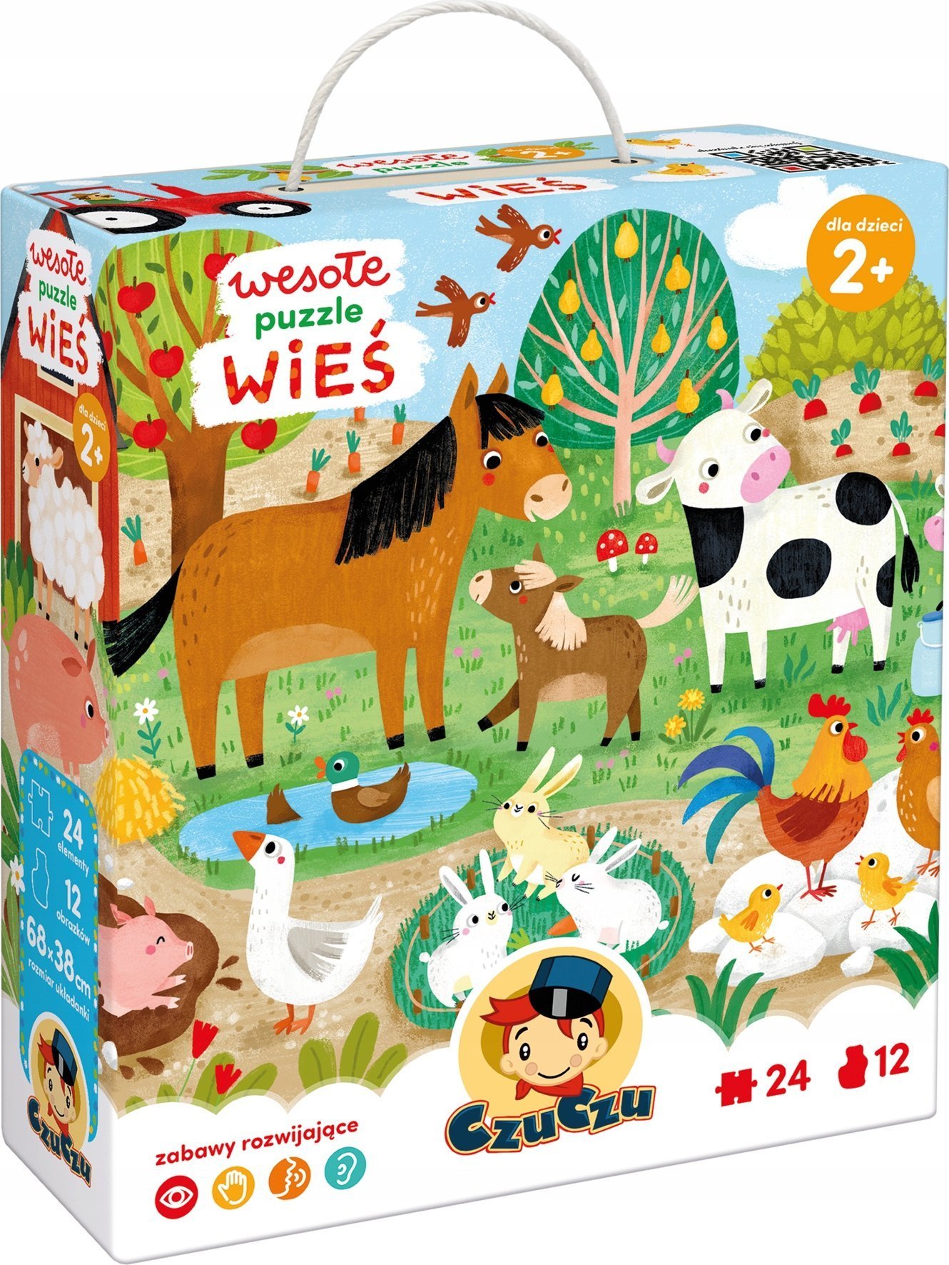 Czuczu Wesołe puzzle 24 elementy