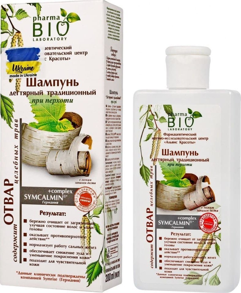 ENERGY OF VITAMINS Bio Pharma Laboratory Tradycyjny Szampon przeciwłupieżowy z wyciągiem z Dziegciu 200ml