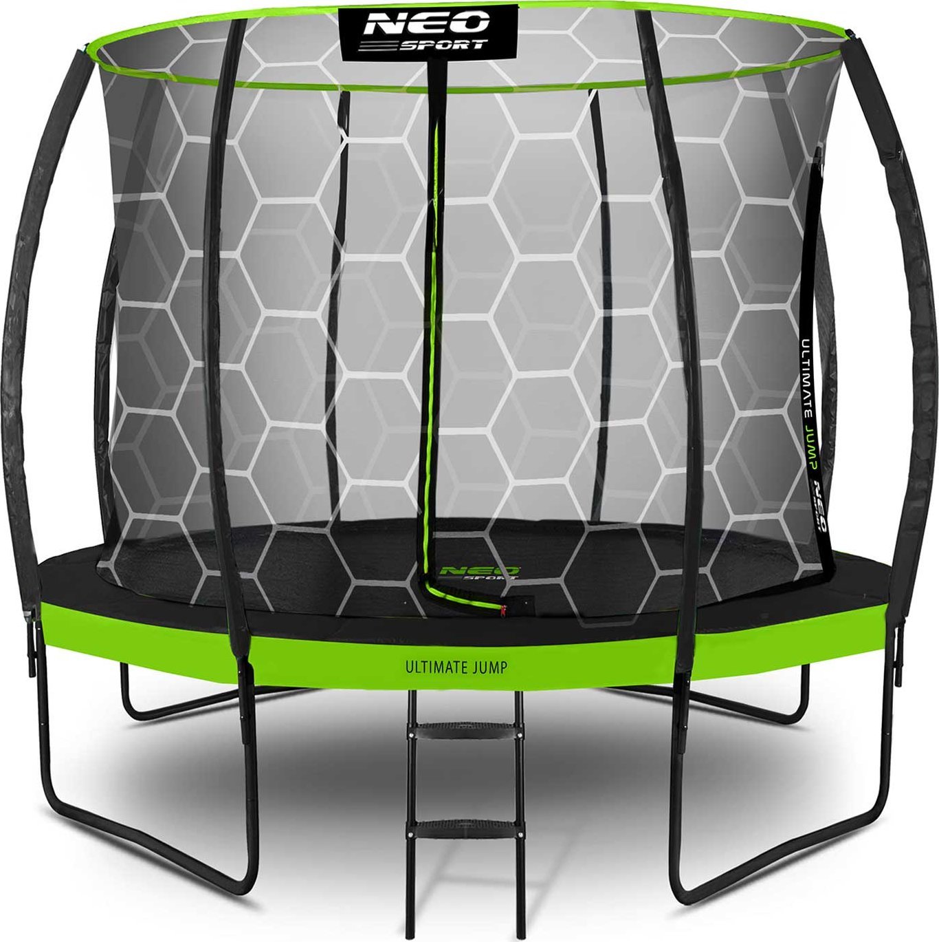 Trampolina ogrodowa Neo-Sport NS-10C221 z siatką wewnętrzną 10 FT 312 cm