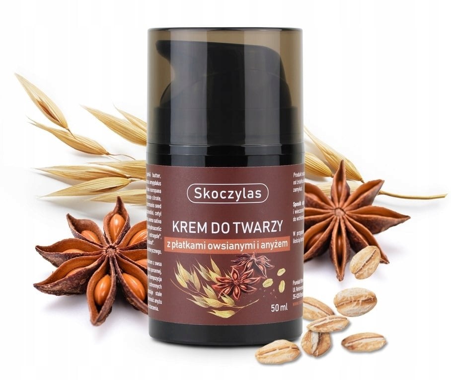 SKOCZYLAS_Krem do twarzy z płatkami owsianymi i anyżem 50ml