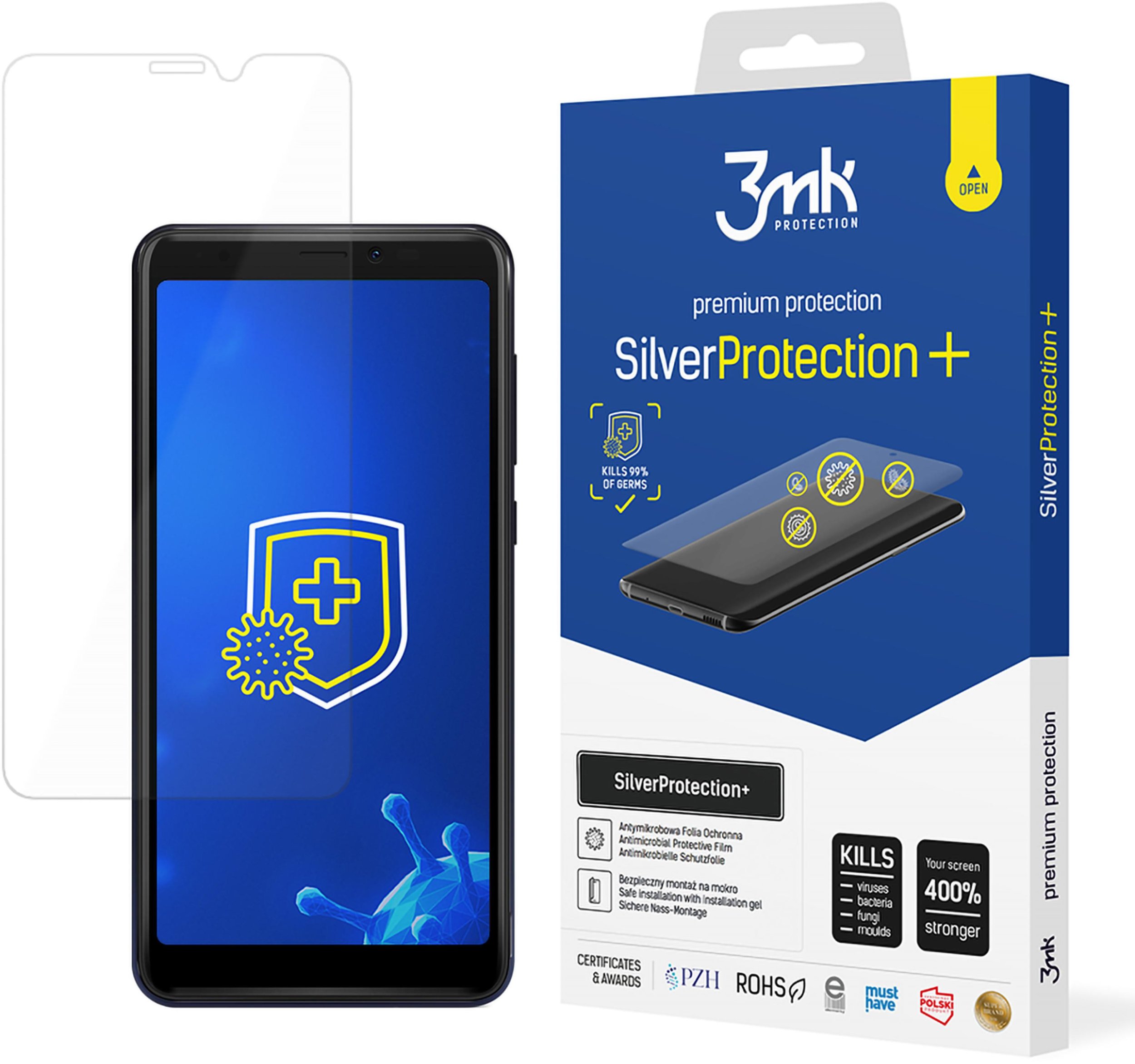 WIKO Y60 - 3MK SILVERPROTECTION+