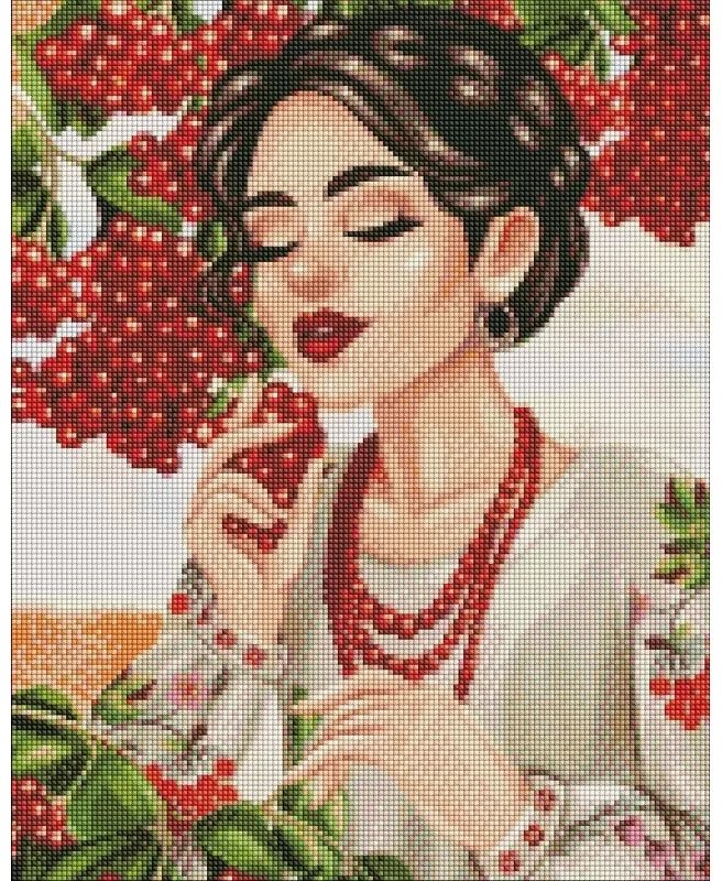 Norimpex Diamentowa mozaika - Kalina czerwona 40x50cm