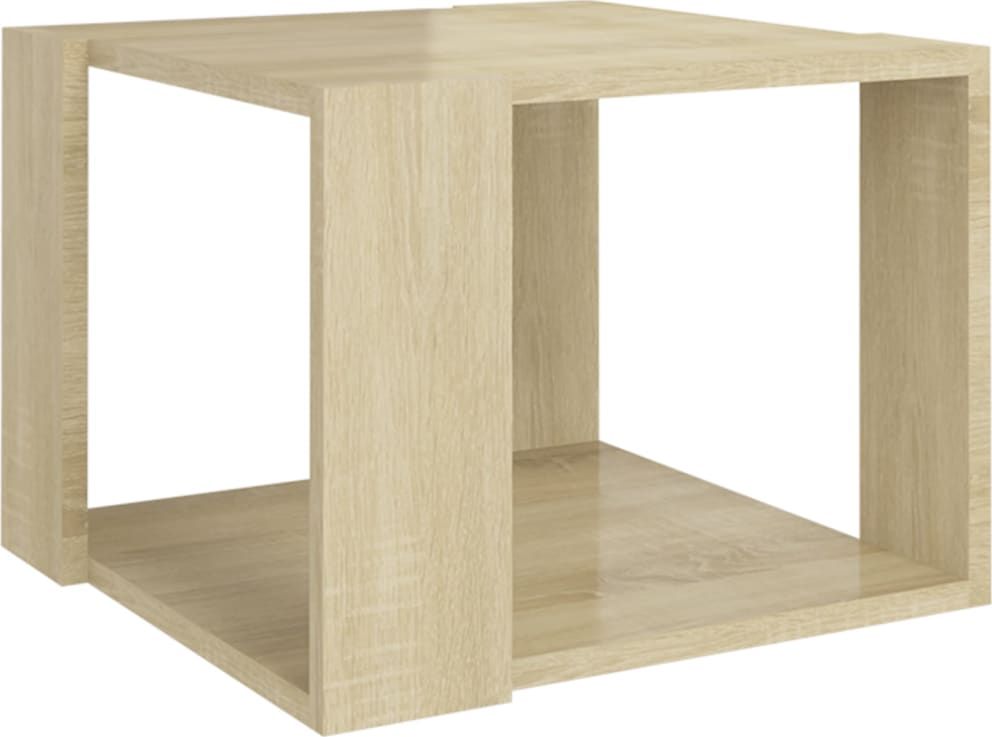 vidaXL Stolik kawowy, dąb sonoma, 40x40x30 cm, płyta wiórowa