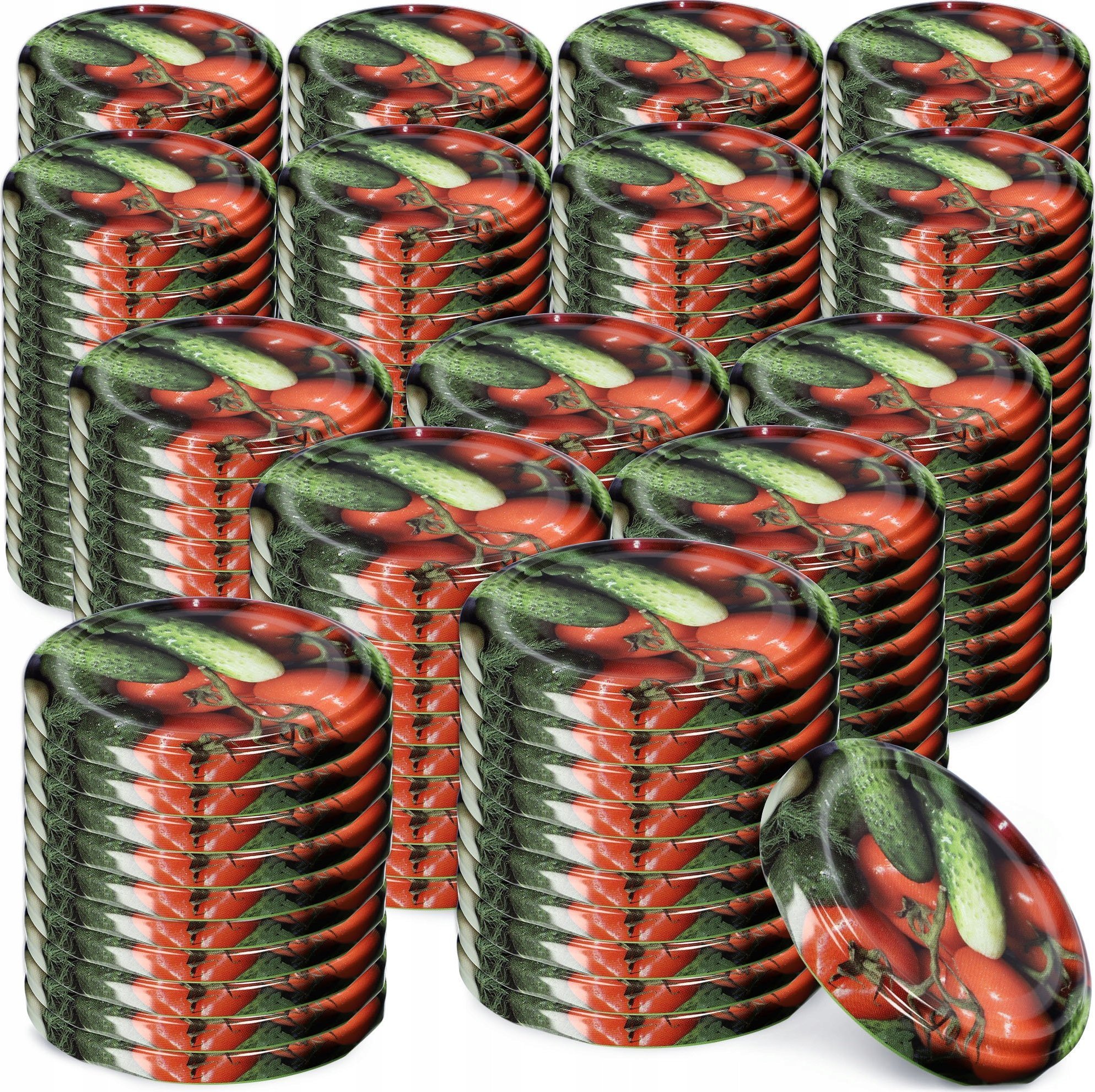 Kadax Zakrętki Do Słoików Nakrętki Wieczka 200 szt fi 66