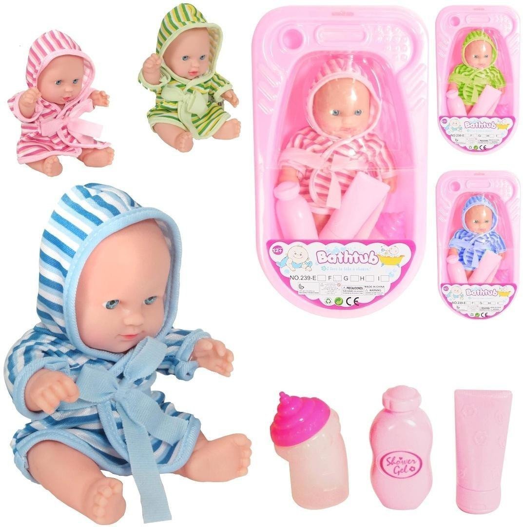 Lalka bobas w wanience z akcesor A-1578 20429