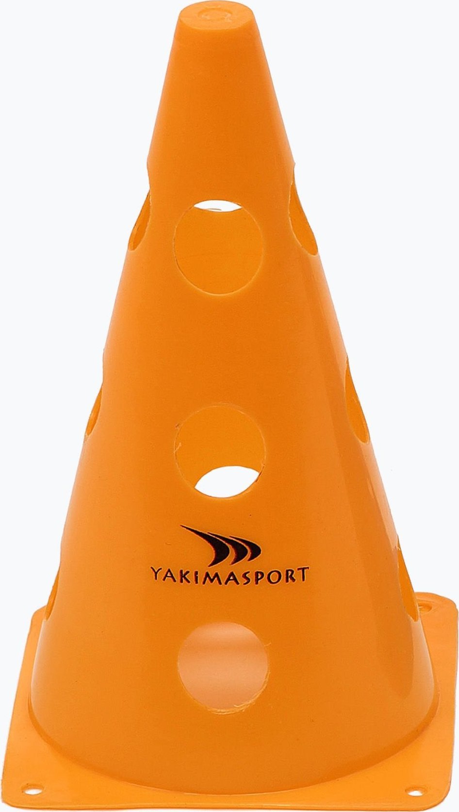 YakimaSport Pachołek treningowy z otworami 23 cm - pomarańczowy