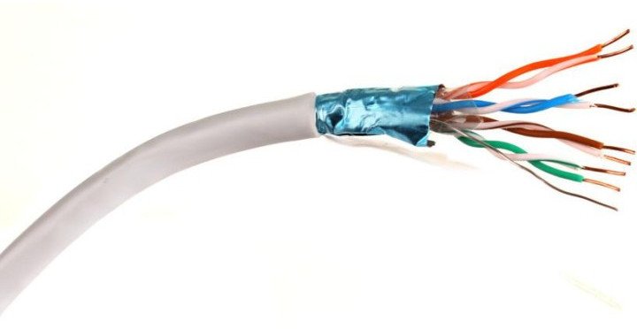 Kabel Skrętka Getfort Cat.6 F/Utp Pvc Szary 305M