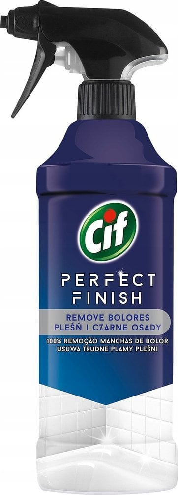 Finish Cif Perfect Finish Pleśń Czarne Osady Spray 435ml