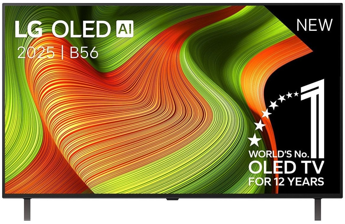 Telewizor LG OLED AI OLED48B56L, 121.9 cm (48"), 3840 x 2160 pixels, OLED, Smart TV, Wi-Fi, Black