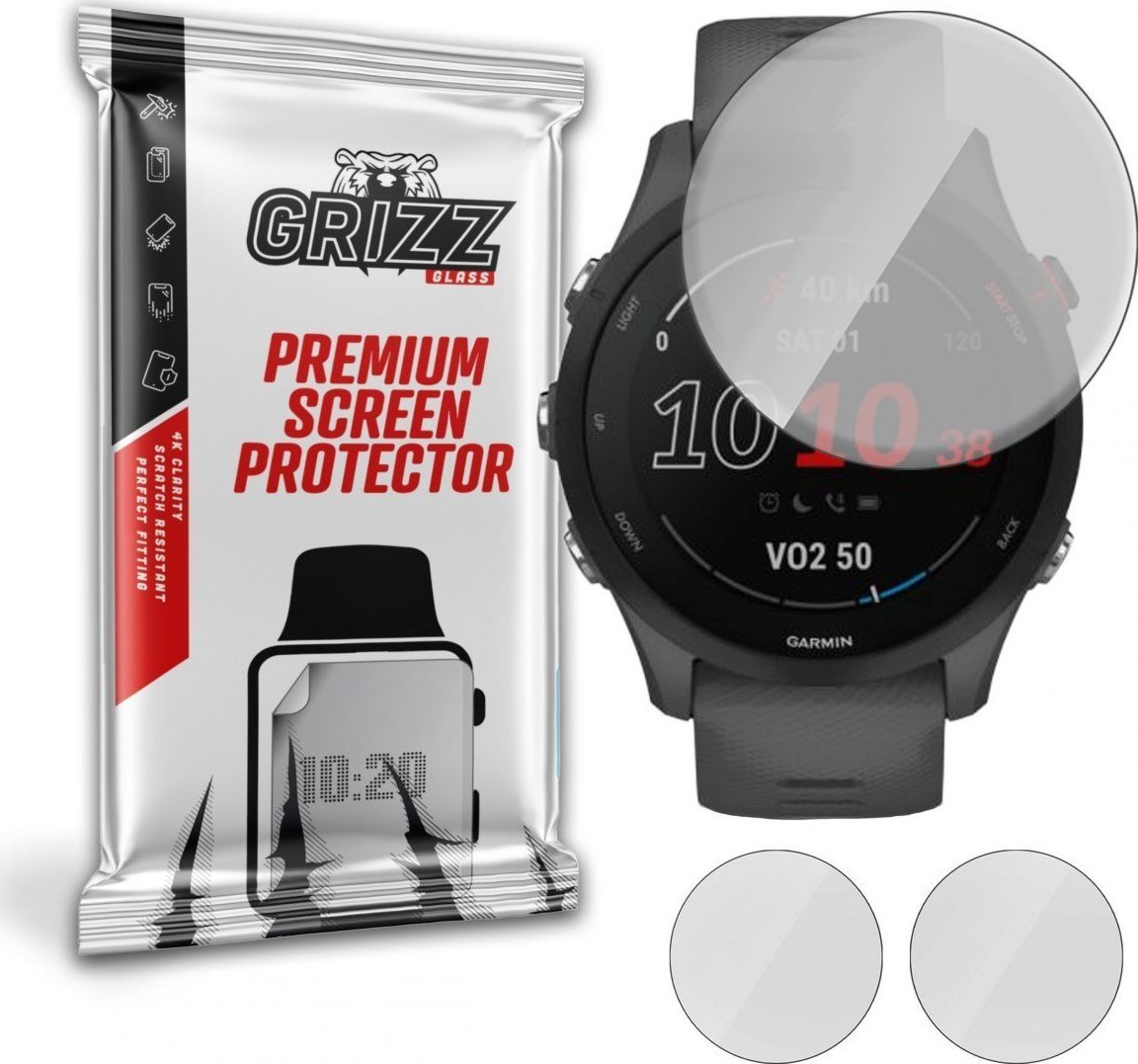 GrizzGlass Folia matowa Grizz Garmin Forerunner 255