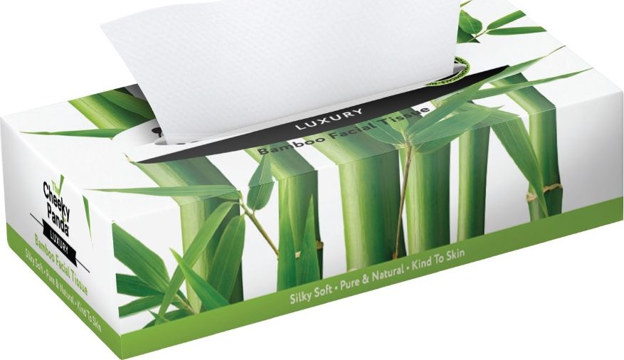 Cheeky Panda Cheeky Panda, Chusteczki kosmetyczne uniwersalne, 80 szt