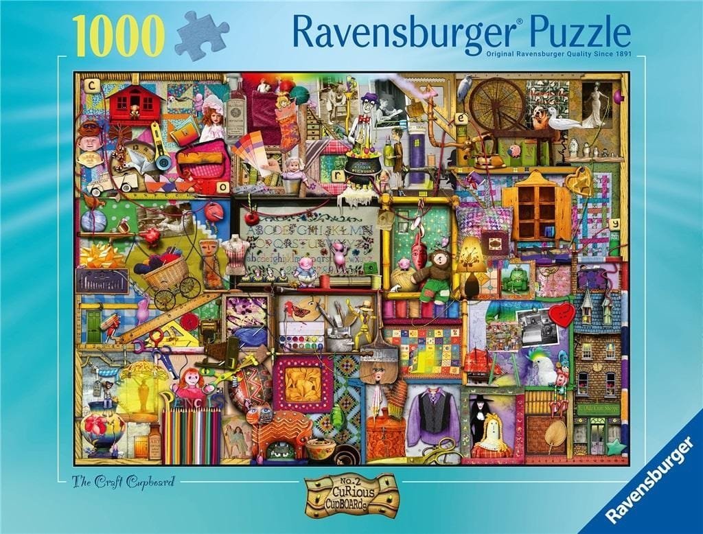 Ravensburger Puzzle Szafka z rękodziełem 1000 elementów