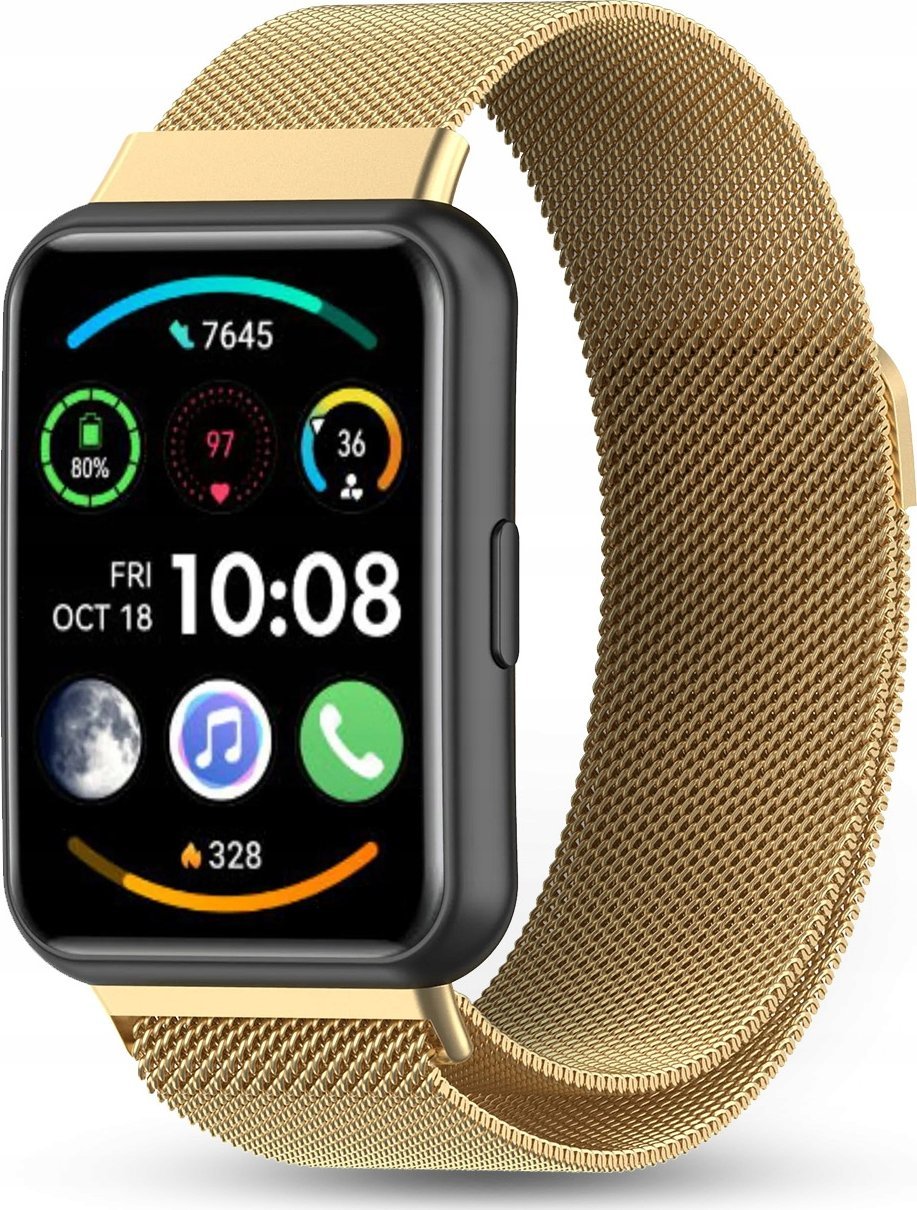 PASEK OPASKA BRANSOLETA DO HUAWEI WATCH FIT 2 | STAL RÓŻNE KOLORY - PREMIUM