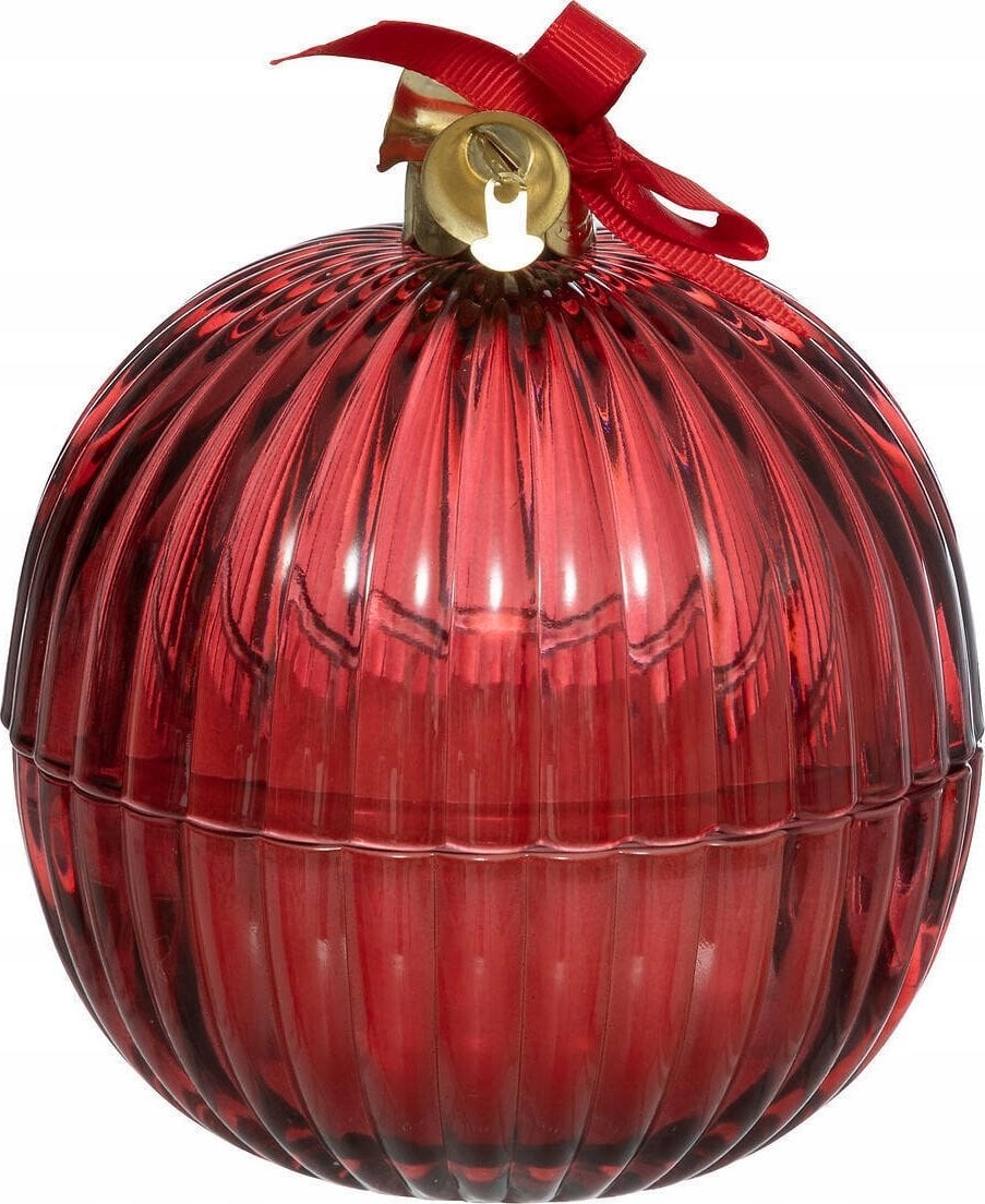 Atmosphera Świeca w szklanej bombce, Ø 11 cm