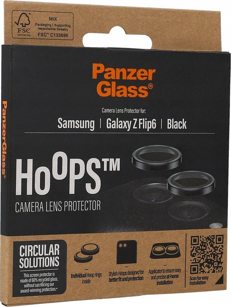 PanzerGlass PanzerGlass Hoops Camera Sam Z Flip6 F741 7372 camera lens protector hoop optic rings