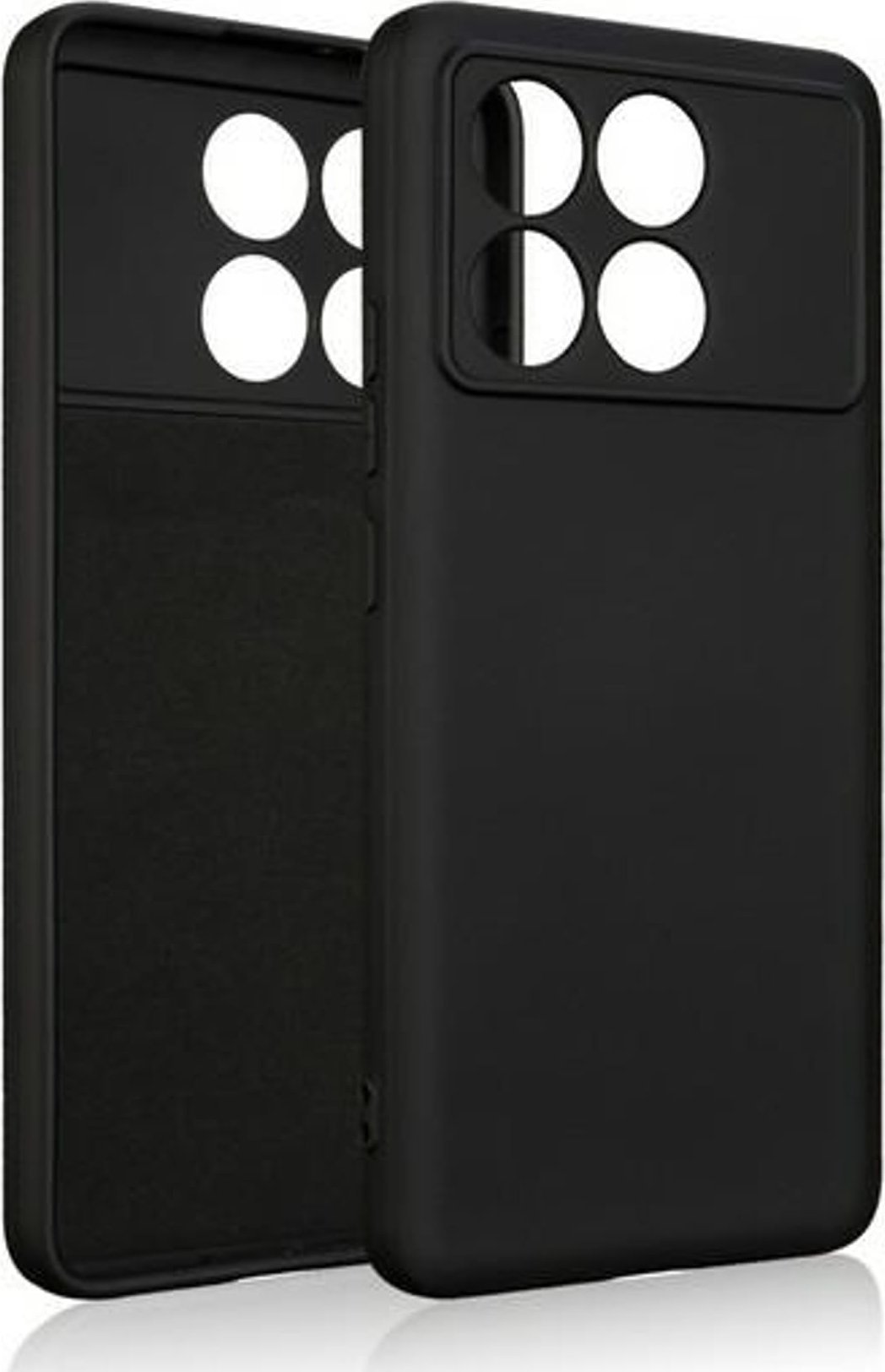 Beline Beline Etui Silicone Poco X6 Pro czarny/black