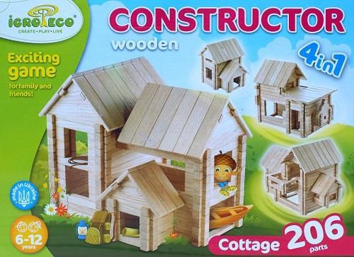 Igroteco Klocki Willa 4 w 1 206 części - 199001