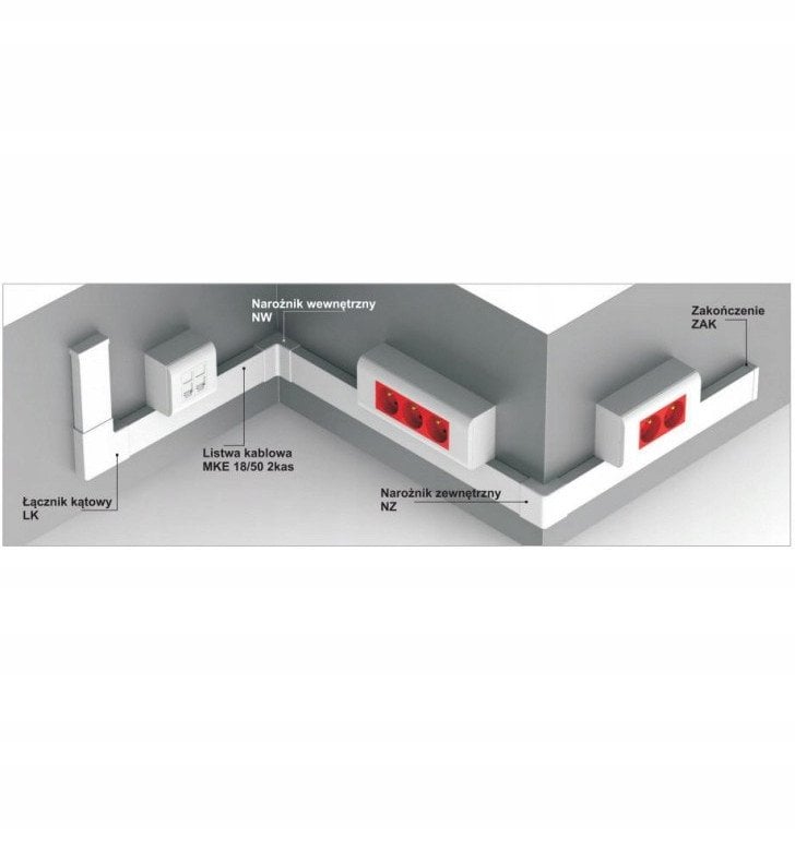 Ramka MKE 3M 333524 AKS