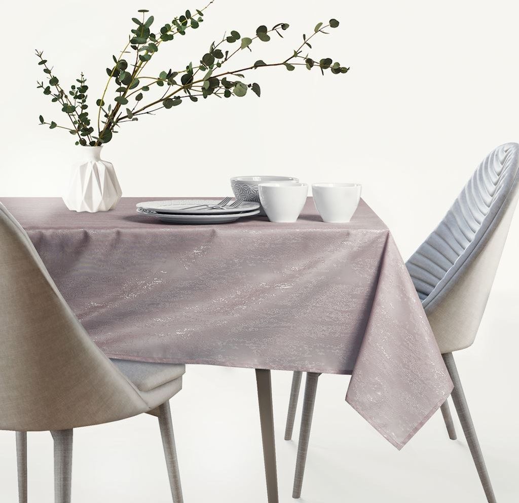 AmeliaHome AmeliaHome obrus plamoodporny VESTA HMD POWDERPINK 155X350