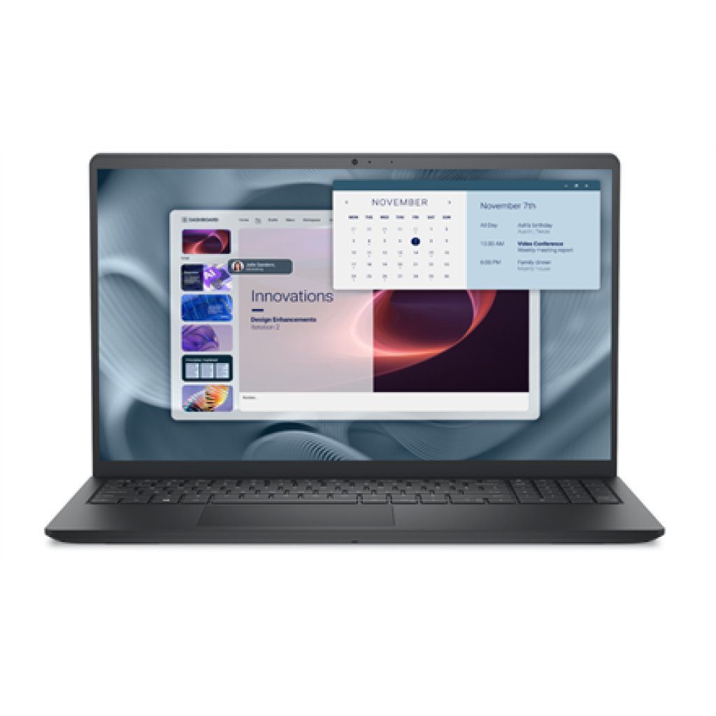 Laptop Dell Pro Essential 15 AG FHD i3-100U/8GB/512GB/Intel UHD/Win11/ENG kbd/FP/Black/3Y ProSupport NBD Onsite Warranty | Warranty 34 month(s)