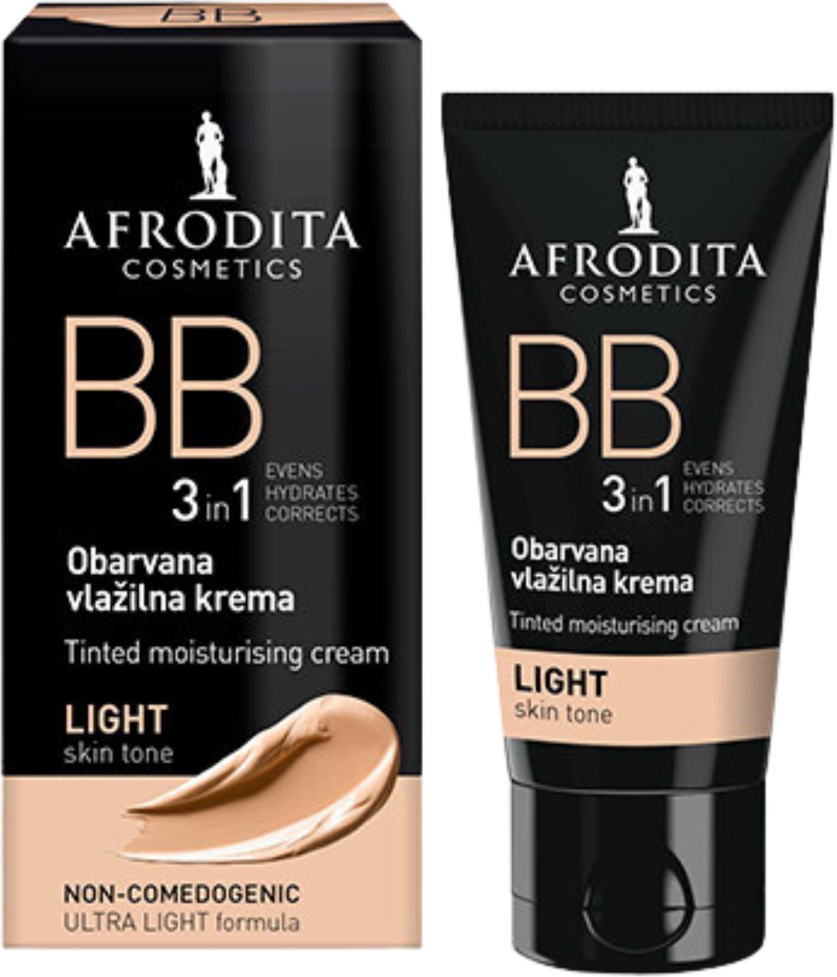 Afrodita BB Tinted Moisturising Cream Light Skin Tone