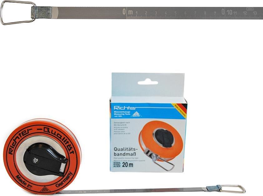 Richter Ruletka stalowa trawiona w kapslu RICHTER 358P 20m