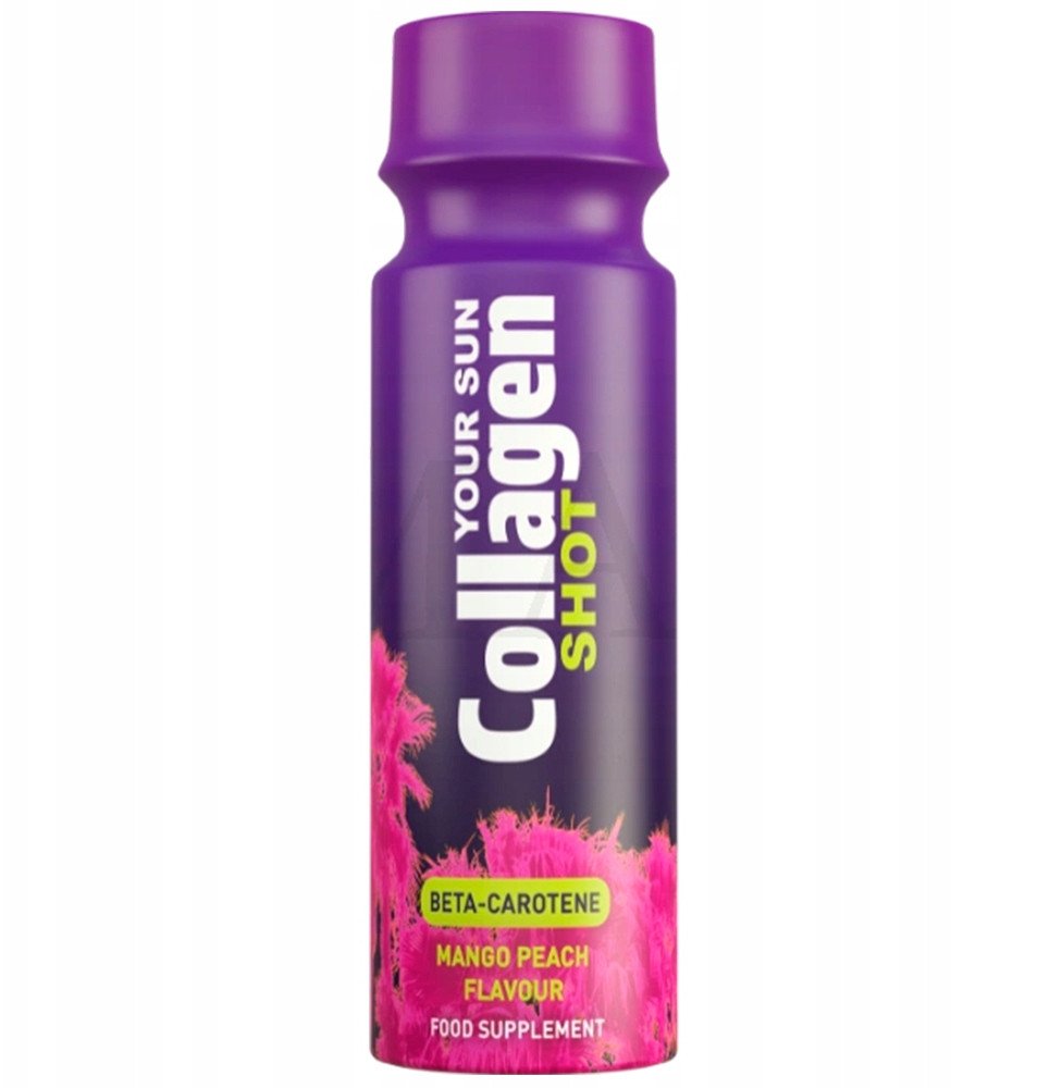 Your Sun Collagen Mango Brzoskwinia Witamina D3 SHOT DRINK do opalania 80ml