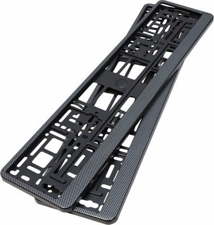 Carcommerce Ramka pod tablicę rejestracyjną carbon 2szt. 47540