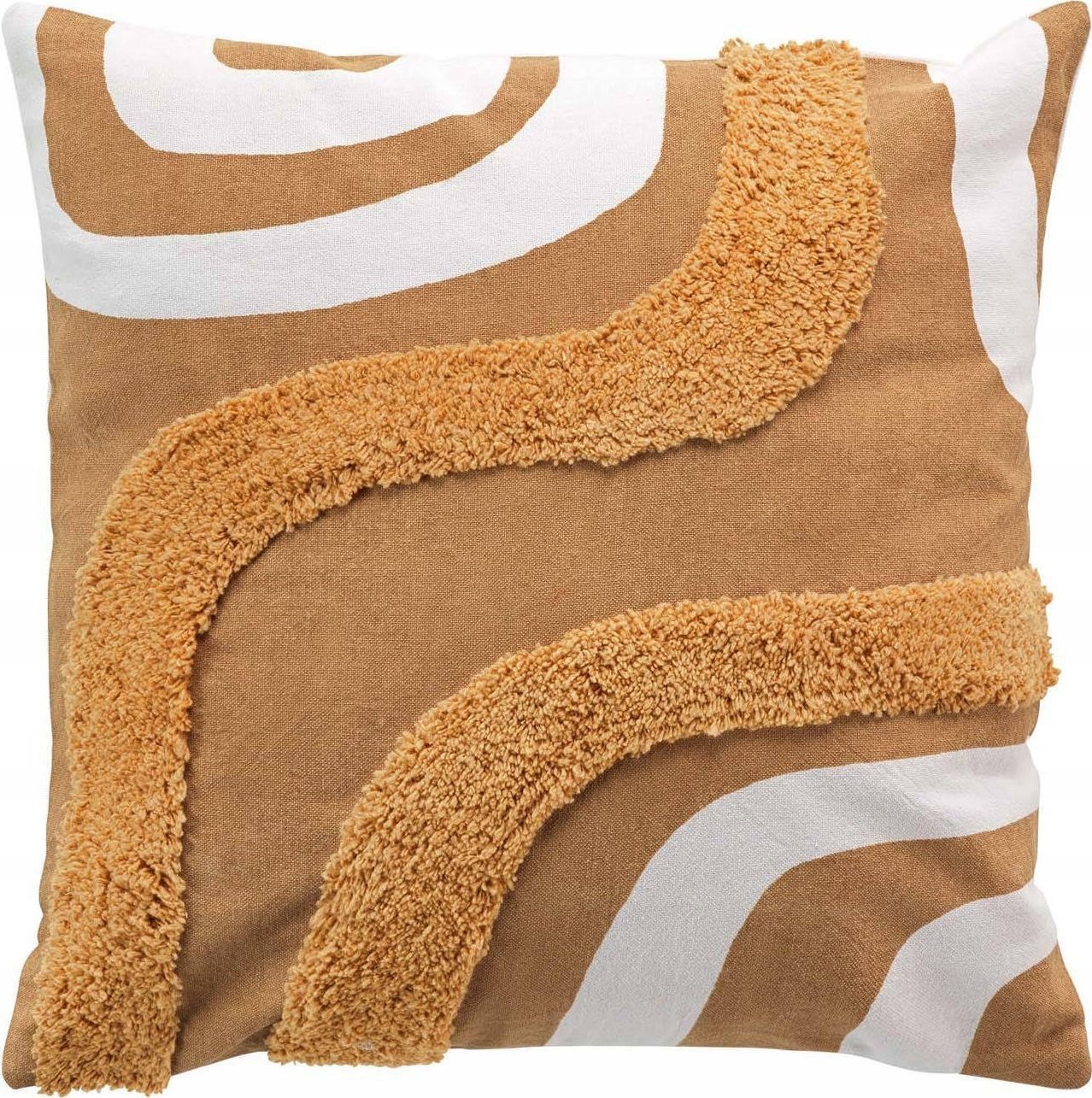 Douceur d`Interieur Poszewka dekoracyjna MIRADE, abstrakcyjny wzór, tuftowana bawełna, 40 x 40 cm