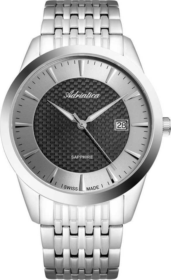 Zegarek Adriatica Zegarek męski Adriatica A1288.5116Q srebrny