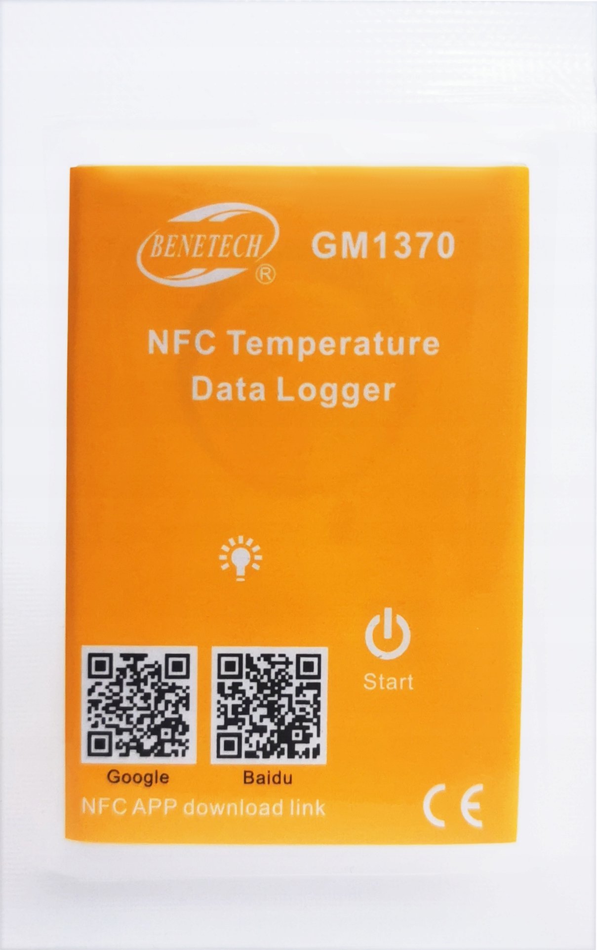 REJESTRATOR TEMPERATURY Data Logger z NFC Android
