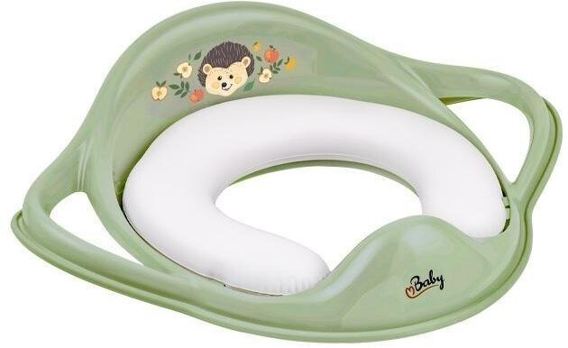 Nakładka na sedes miękka Jeżyk zielona