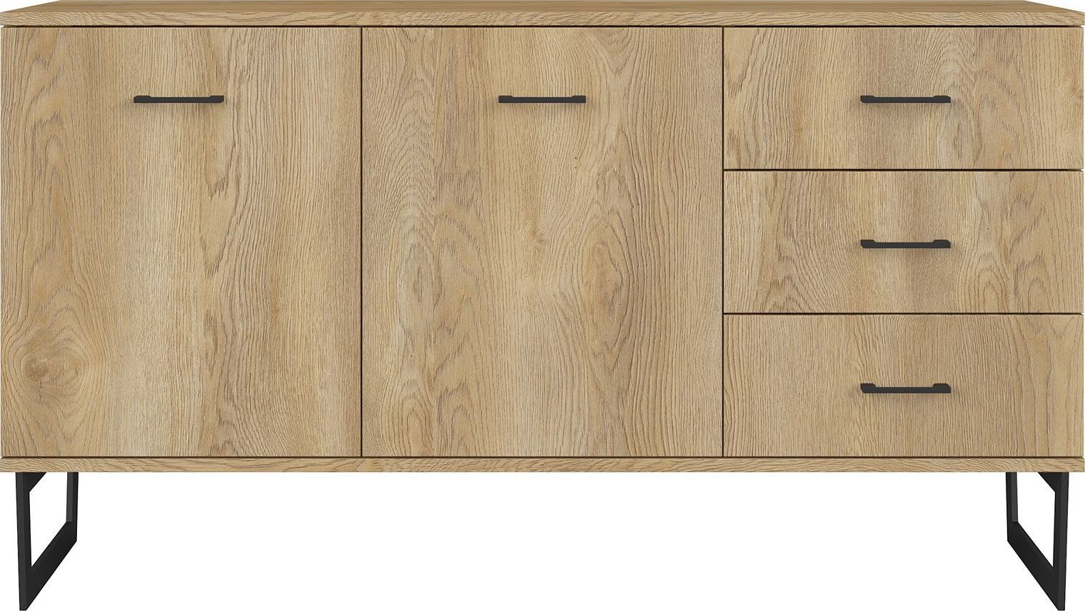 Elior Drewniana komoda z szufladami - Bahama 4X