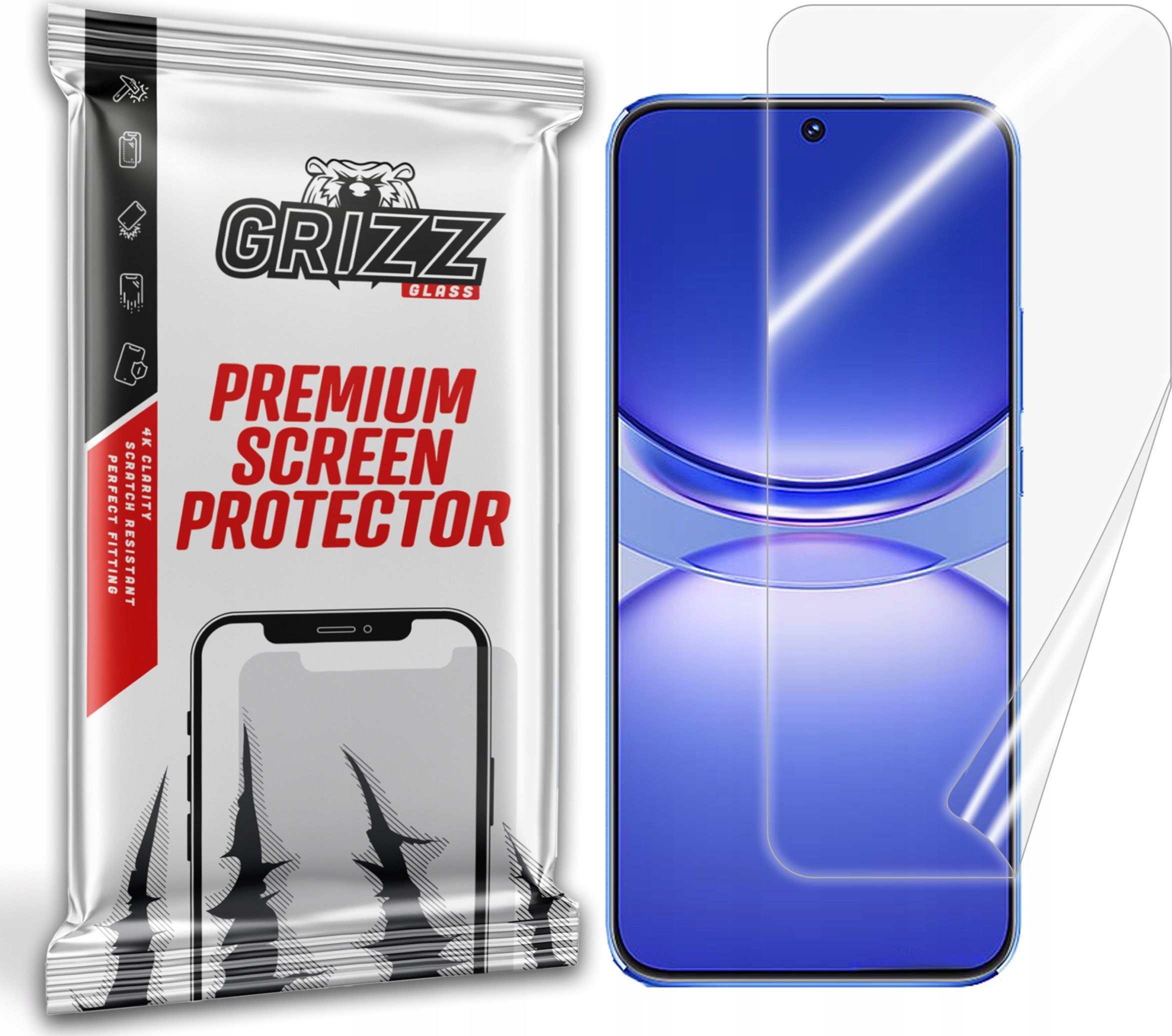 GrizzGlass Folia ceramiczna GrizzGlass CeramicFilm do Huawei Nova 12s