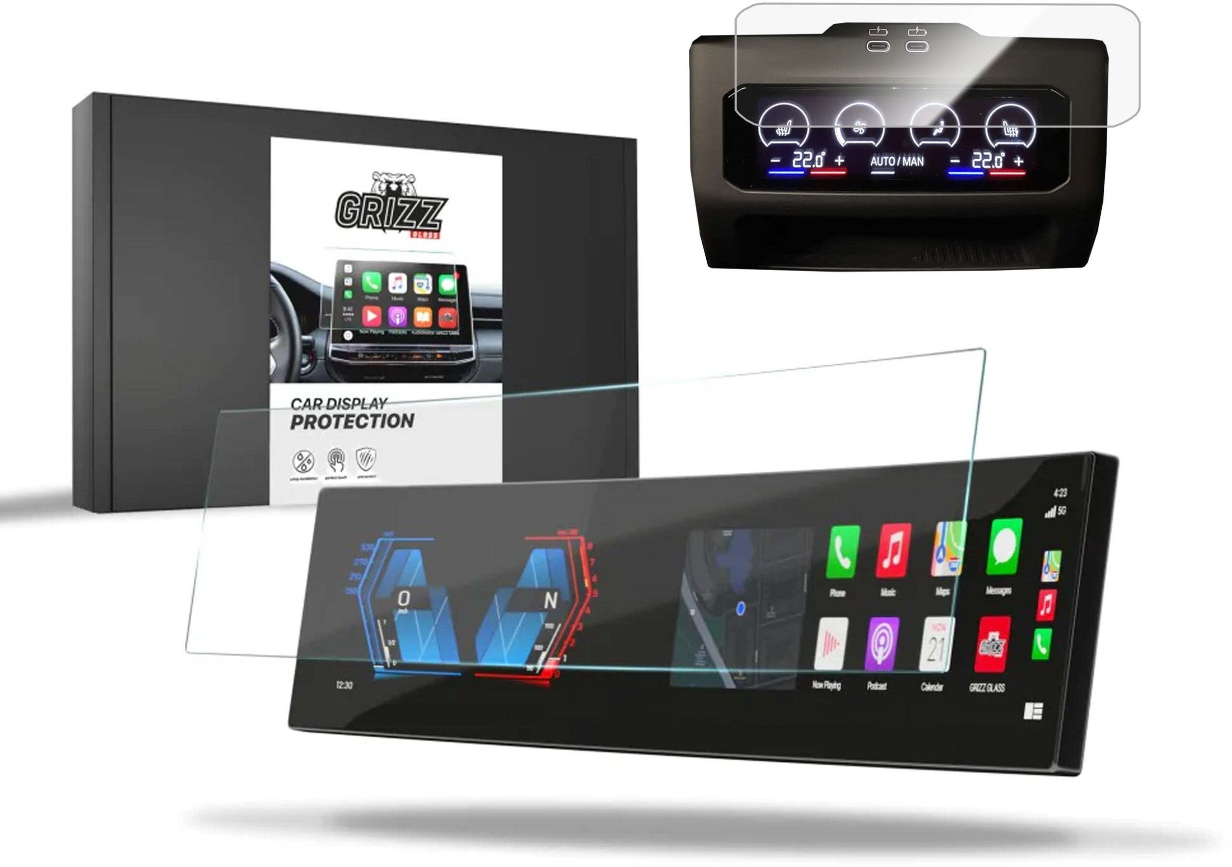 GrizzGlass Folia ceramiczna CarDisplay Protection do BMW 5 G60 (2025 [2w1]