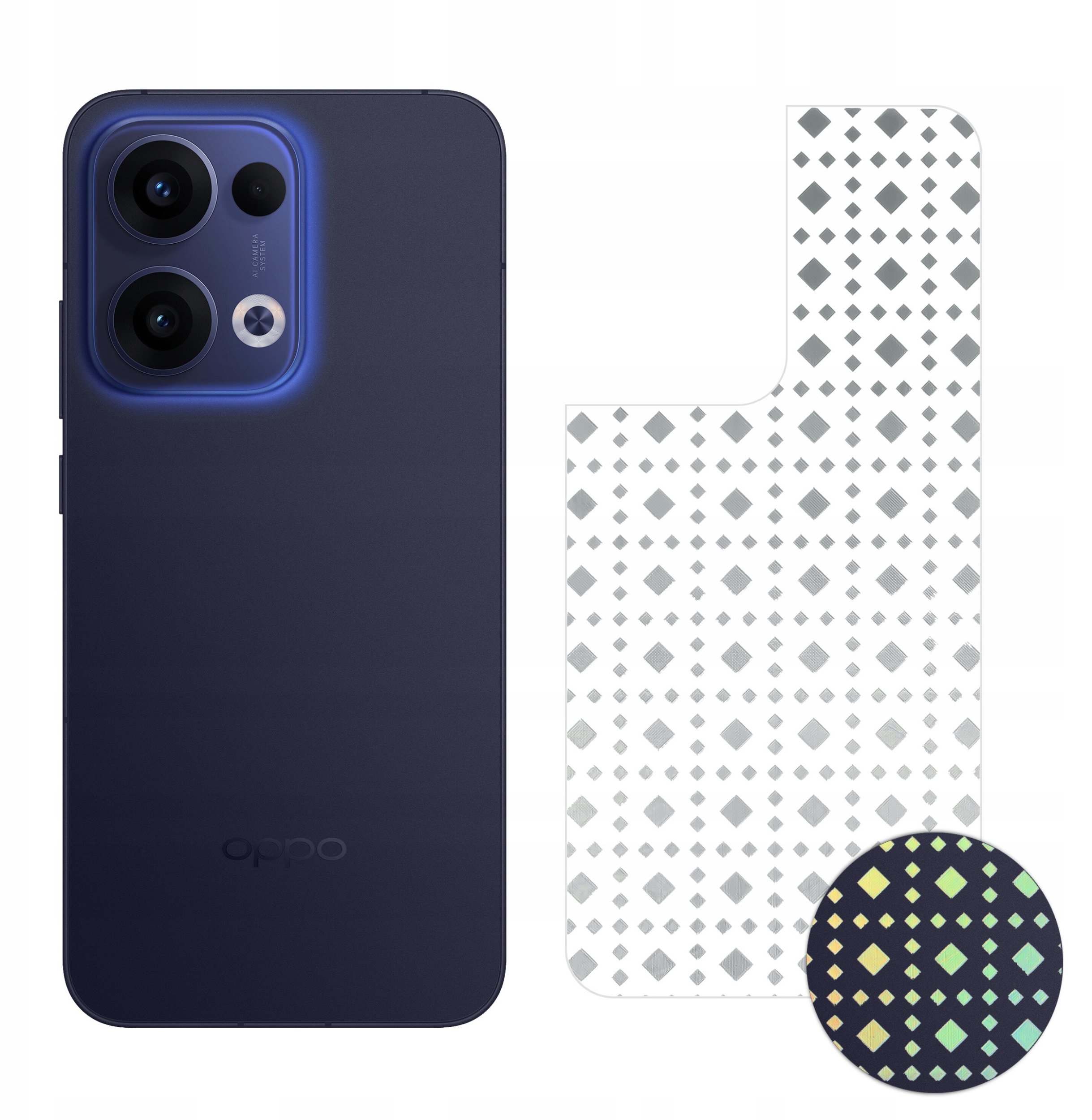 FOLIA HYDROŻELOWA OCHRONNA NA TYŁ TELEFONU WZÓR do Oppo Reno 13 5G