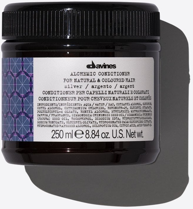 Davines, Alchemic, Hair Colour Conditioner, Silver, Enhances Color Vibrancy, 250 ml For Women
