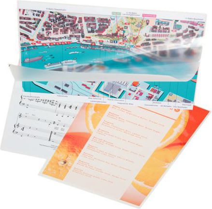 Leitz LEITZ Pouch 125mic A4 100 clear (74300002)