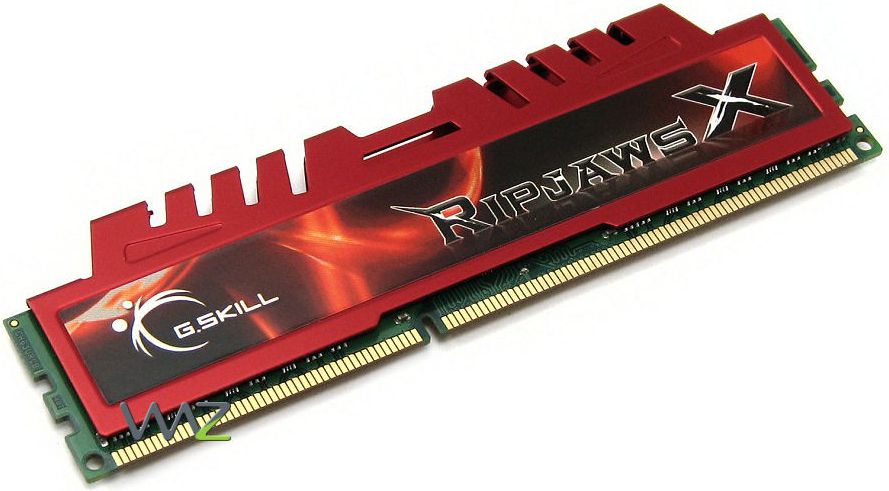 Pamięć G.Skill RipjawsX, DDR3, 8 GB, 1866MHz, CL10 (F3-14900CL10S-8GBXL)