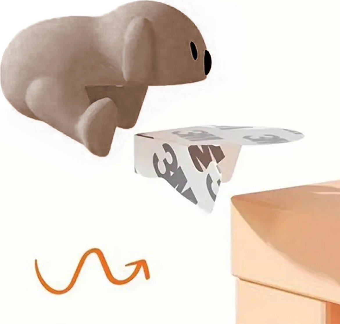 ATL DA258A Ochraniacz narożników brązowy pies