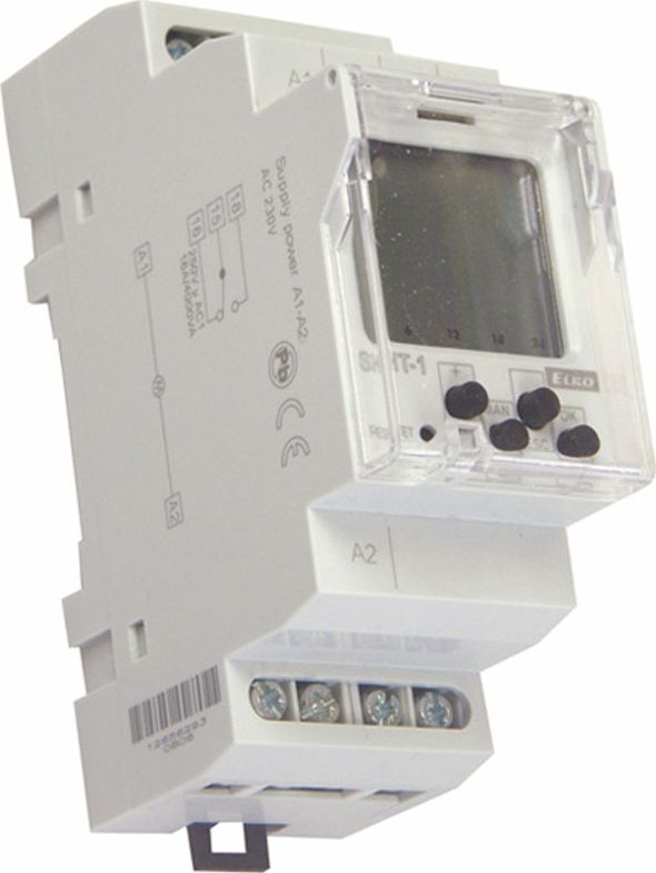 ELKO EP Zegar sterujący cyfrowy 1 styk 230VAC SHT-1/230 V, ELKO EP, ELK-8595188130424.
