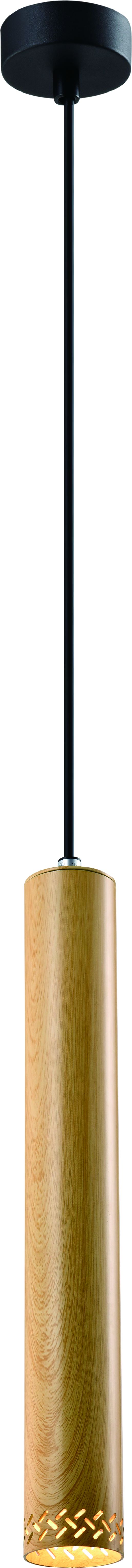 Lampa wisząca Candellux Nowoczesna lampa wisząca LED Ready brązowa Candellux TUBO 31-78599