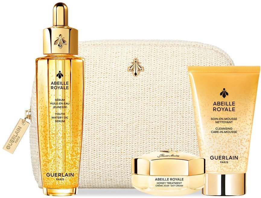 GUERLAIN_SET Abeille Royale Age-Defying Programme Youth Watery Oil Serum serum do twarzy 50ml + Honey Treatment Day Cream krem do twarzy 15ml + Cleans