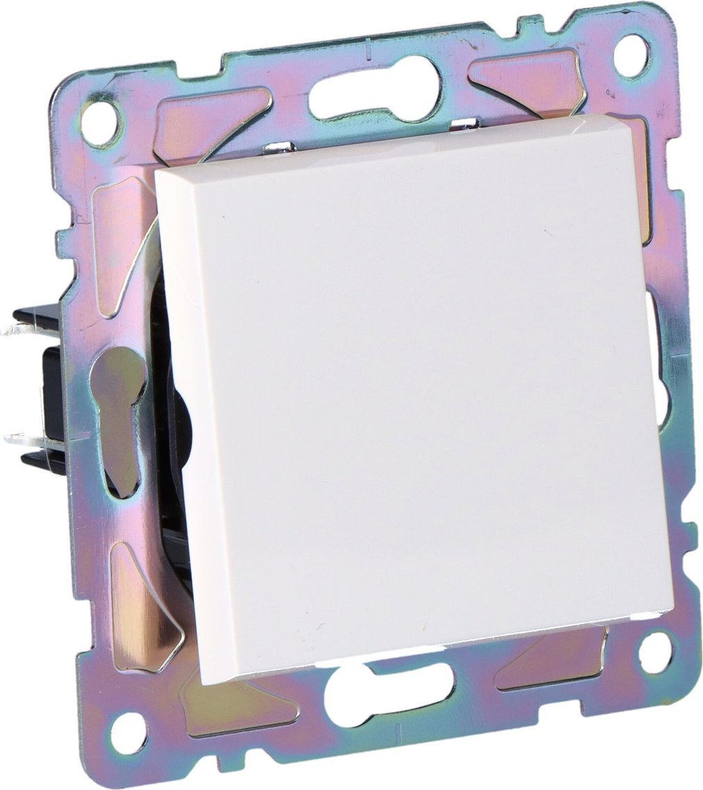 Onnline Włącznik krzyzowy, biały, GAMA ONNLINE