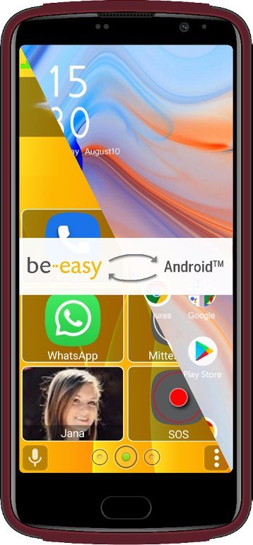 Smartfon Beafon M7 Lite Premium 3/32GB Czerwony (M7LITE_EU001RB)
