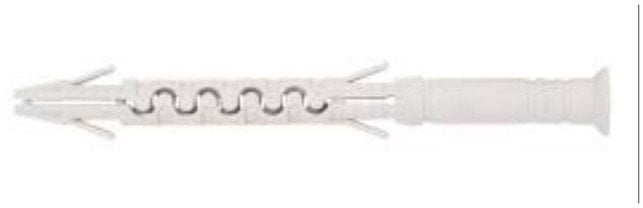 NYLON FRAME PLUG 8X100 W-KPR (50)