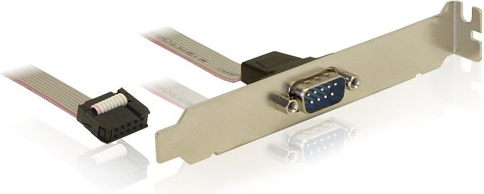 Delock Śledź ze złączem szeregowym COM DB9 (82768)